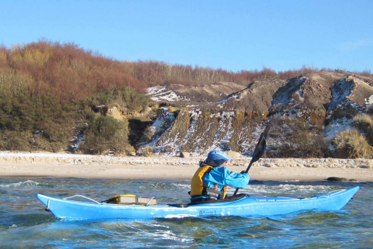Eskimorul, kajakrul og rullekursus i en havkajak